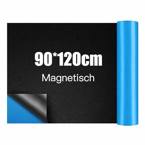 Bordsfolie magnetisk självhäftande 90 × 120 cm, tavelfolie magnetisk självhäftande för vägg, kök, kontor och barnrum, kan skäras till och utan att lämna några rester (B90 x H 120 cm)