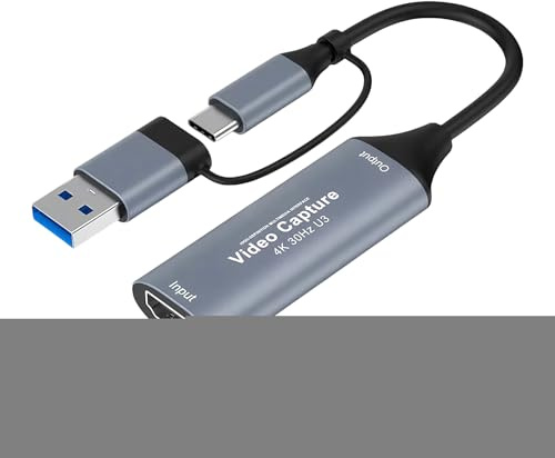 Dongle di registrazione multimediale, interfaccia di codifica del segnale per digitalizzazione, connessione ad alta velocità con porta di ingresso analogica e elaborazione streaming sincronizzata per