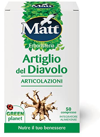 Matt Integratore Alimentare Artiglio del Diavolo, 50 Compresse