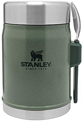 Stanley The Legendary Food Jar + Spork 14oz Hammertone Green