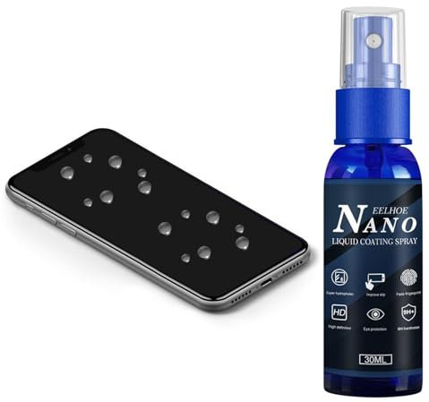 Bildschirmreiniger Spray Unsichtbare Nanobeschichtung Beschichtungsschutzspray Displayschutzspray Für Handys Display Reiniger Streifenfreie Reinigung Von Handy, Laptop
