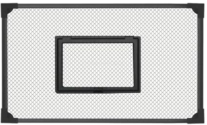 FewNvWa Springschutznetz Als Aquarium Abdeckung Und Fischtank Schutznetz Abdecknetz Zum Selberbauen für Individuelle Beckengrößen für Aquarianer Und Züchter, 100x50cm