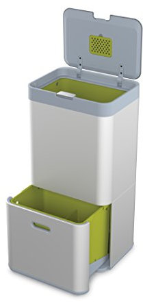 Joseph Joseph Intelligent Waste Old Version Totem 60 Litre - Silver