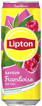 Ice Tea Lipton Framboise 24 X 33 Cl , 330 Ml (Lot De 24)