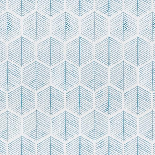 JOLIHOME Modelli di Alberi Blu Carta da Parati Autoadesiva Carta a Contatto Geometrico Adesivo Murale Plastica Adesiva Avvolgimento in Vinile Rotolo per Cucina Bagno Impermeabile 44.5x500cm
