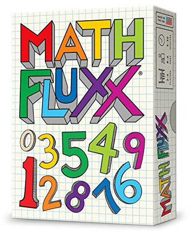 Looney Labs , Math Fluxx , Board Game , Ages 8+ , 2-6 Players , 5-30 Minutes Playing Time