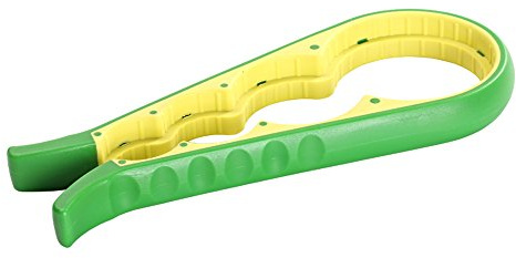 Apri barattoli antiscivolo e resistente, permette di svitare facilmente il coperchio, per persone anziane, affette da artrite e persone con poca forza Green