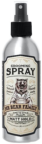 Texturising Mens Hair Spray – Medium Hold Matte Finish Dry Texture Sprays for Men – Anti Dandruff Styling Hairspray Contains Beeswax + Carnauba Wax + Pro Vitamin B5 for Flexible Hold And Control 200ml