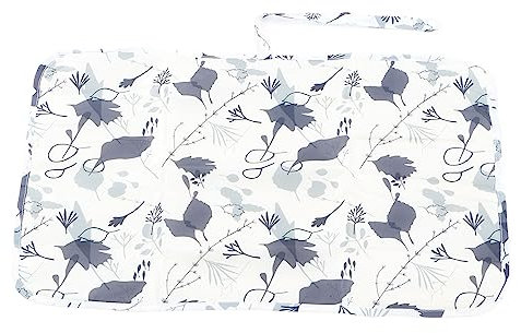 Atyhao Windelauflage, Wasserdichte, Faltbare, Tragbare Nylon-Wickelunterlage für Zuhause, Auto, Outdoor (Beige)