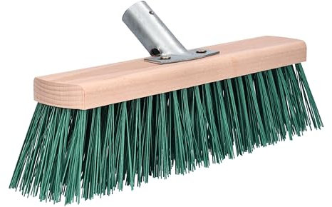 ToolSpace 1 pcs Brosse de Balayage 30 cm Balai de Rue et pavé pour Usage extérieur, Balai de Jardin