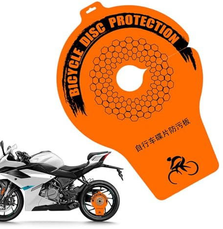 Protezione antisporco per moto, protezione dagli schizzi per la pulizia della catena, per attività di manutenzione, scudo flessibile in ABS con design , strumento barriera resistente all'olio