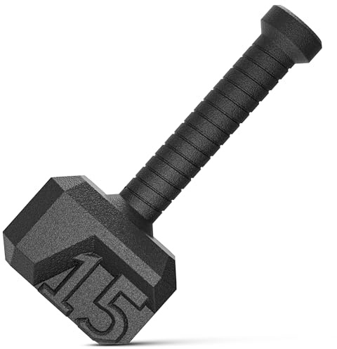 Tribe WOD Hammare, kettlebell, 7 kg, crosstraining-utrustning för muskelbyggning, kondition, vikter för kvinnor och män