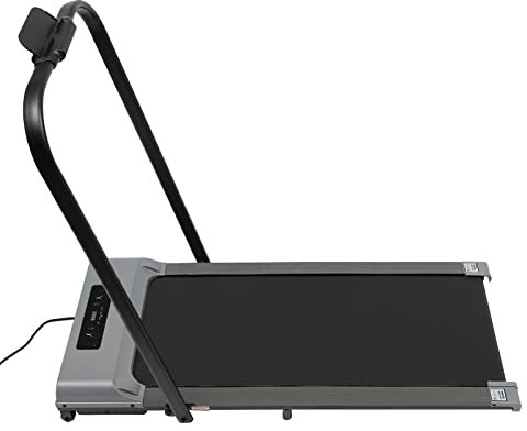 WOLEGM Löpband vikbart för hemmet, löpband vikbart, löpband för hemmet med LED-display, 100 kg kan belastas för motionsträning, 20 x 120 cm