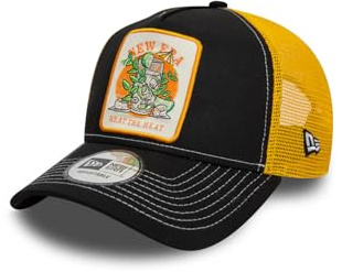 New Era Summer Patch Trucker Adjustable Cap Beat The Heat Schwarz, Size:OneSize