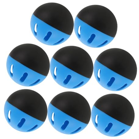BESPORTBLE 8 pezzi Palline Baseball Morbide per Allenamento Indoor e Outdoor Palline da Pratica in EVA per Battuta Lancio e Fielding per Baseball e Softball Junior