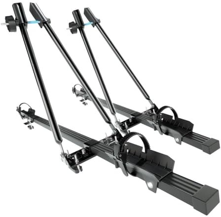 Mossa 2X Portabici da Tetto, Portabiciclette con Barra in Acciaio - BR9485