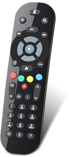 Gvirtue Replacement Remote Control Compatible with All Sky Q Box, SKY Q Mini Box and Sky Q Silver Box (Non-Touch, No Voice Control)