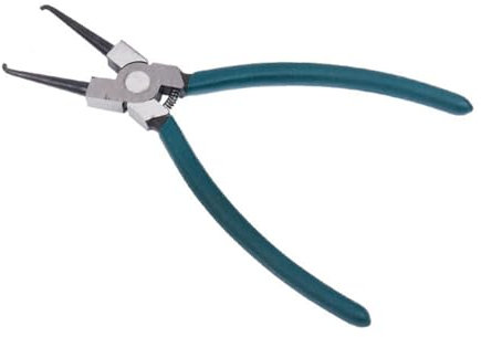 JNNJ 17cm Länge Auto Kraftstoffleitung Entfernung Zange, Kraftstofffilter Klammer Entfernungswerkzeug, Rohrzange für Benzinclip Rohr Schlauchauslöser Trennen(Grün)