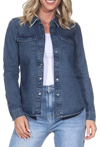 Vero Moda Female Jeanshemd VMJENNIE Jeanshemd