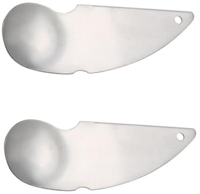 LABRIMP 6piezas Cuchara De Inoxidable Herramienta De y Extracción De Frutas Para y Frutas De Limpiar y Reutilizable