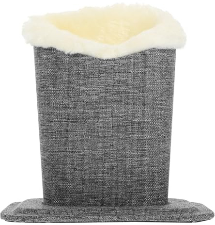 OATIPHO Sepeur Sobles Support De Lunettes En Lin Naturel Porte Polyvalent Pour Maison Bureau Salon Organisateur De Lunettes Et Bijoux Moderne 12.5 Cm