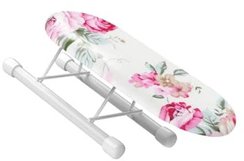 drburpily Small Folding Ironing Board Durable And Easy for Operation For Home And Travel Light Weight Metal Foldable Portable, Type 1