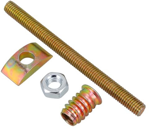 NUOBESTY 4 Set Di Connettori Per Mobili Giunti Per Piani Di Lavoro Piani Di Lavoro Da Cucina Giunti Per Piani Di Lavoro Elementi Di Fissaggio Per Piani Di Lavoro Connettori Per Giunti