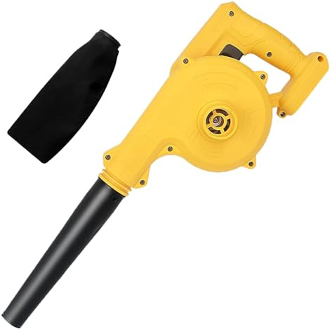 Soffiatore Foglie Elettrico Senza Fili - Turbo Aspira Polvere | Soffiatore Portatile ad Alta Potenza per Barbecue Rimozione Neve Elettronica Industriale Dettaglio Auto Patio Officina Pulizia Giardino