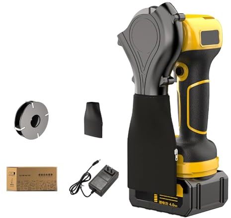 Toplionace Raschietto Elettrico per Corteccia di Alberi da Frutto con Batteria Agli Ioni di Litio da 21V, Ricaricabile, Raschietto per Legno Multifunzionale e Anti-Marciume