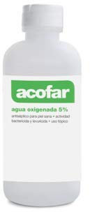 ACOFAR AGUA OXIGENADA 5% 250 ml.
