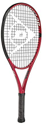 Dunlop Tennisschläger CX 200 Junior Kinder & Jugendliche, Rot, 25