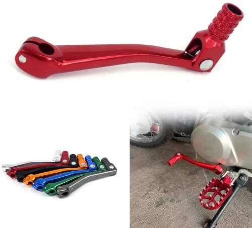 USTPO Levier de vitesse en aluminium pour moto CRF 50 70 XR50 TTR50 110CC 125CC 140CC 150CC SSR Tao Tao Lifan Xmotor Apollo Coolster Dirt Pit Bike ATV – Rouge