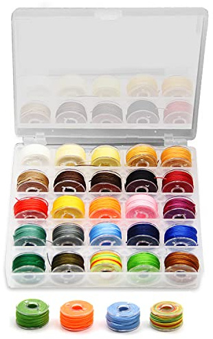 OMIGA 25 Rouleaux 10m x 0,55 mm Fil Bracelet Brésiliens Fils Cirés Coloré Macramé pour la Fabrication de Bijoux Colliers Travaux Manuels Macramé Cuir Couture