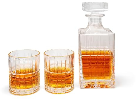 Leopold Vienna - Garrafa de whisky + 2 vasos Aspiran en caja de regalo