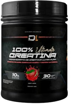 Ultimate Creatine | Creatina Monohidrato | Creatina pura microfiltrada | Promueve el crecimiento muscular y la resistencia | 300 gramos sabor sandía