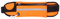 Wasserdichte Sport-Fanny-Tasche für Laufen und Fitness, Anti-Diebstahl-Handy-Gürteltasche, verstellbar, leicht, für Wandern, Radfahren und Reisen (10,2–15,2 cm), Orange, Liegen brach