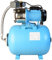 Hauswasserwerk JS 1100 - Pumpe zur Hauswasserversorgung mit 50L Tank - Edelstahl INOX - Wasserpumpe (3600l/h, 1100W, Förderhöhe 50m) - EPDM Membrane, Druckschalter, Manometer - Membrankessel 50 Liter