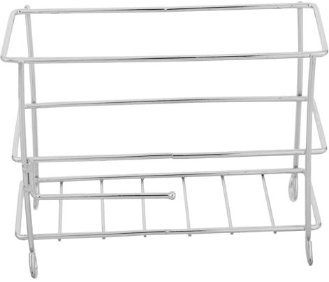 INOOMP Soporte para Cat Litter Scoop De Metal Organizador Práctico Base De Hierro para Almacenamiento De Cucharas De Diseño Estructura Hueca para Mascotas