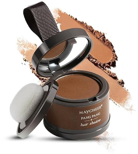 Cipria per attaccatura dei capelli, in polvere per coprire la radice dei capelli e per riempire i capelli diradati, giallo chiaro