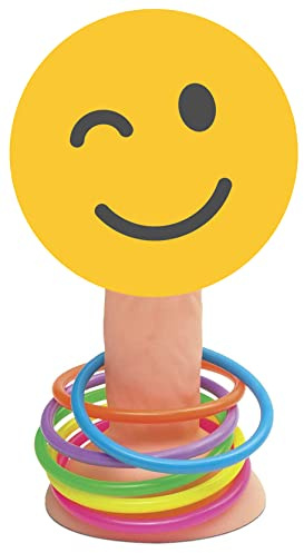 Naughty Hoopla Ring Toss - Junggesellinnenabschied Spiele für Erwachsene - Lustiges & Unhöfliches Hen Do Spiel für Braut & Freunde - Junggesellinnenabschied Spiele