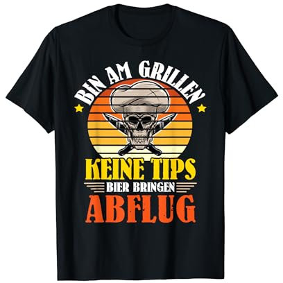 Cooking Cooking BBQ Grill Meat Steak Bratwurst Bin Am Grilling T-Shirt