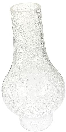 LIFKOME Glasschirm einer Petroleumlampe lampenschirm retro Vintage Lampenschirm Glaslampenkamin Lampenabdeckung für Petroleumlampe winddicht Zubehör Blaser Glasabdeckung Öllampe