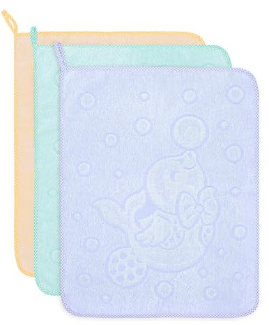 EMMEBi Toallas de guardería rizo de algodón jacquard (Bimbo)