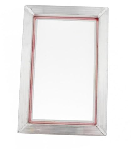 Oshhni Aluminium-Siebdruckrahmen, Premium-Leichtgewicht für Bekleidungsdruckereien, 20 cm X 25 cm X 1.8
