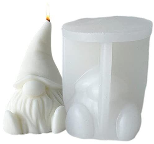 Stampo Silicone Gnomo Natale Stampi Per Candele Gnomo Stampo Silicone Per Colata Stampi Per Colata Di Gesso Natale Stampo In Silicone Per Gnomo Alimentare Per Candele Cioccolato