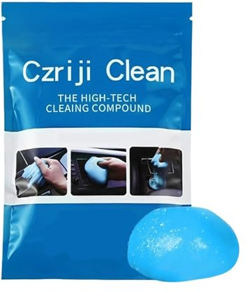 HYFEUOKF Super Dust Clean Clay Dust Slime Toys tangentbord Clean, 160 g, bilrengöringsgel, lerkitt, kit för bärbar dator, rengöringsmedel, lim, bildelar (160 g)