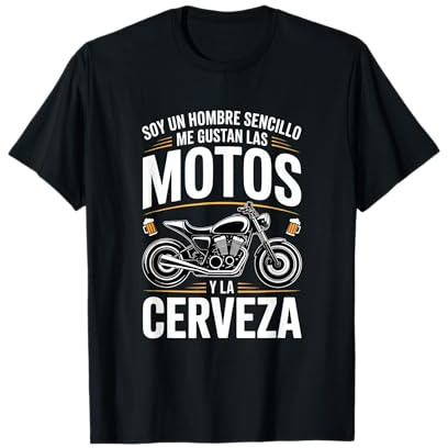 Me Gustan Las Motos Y La Cerveza Camiseta