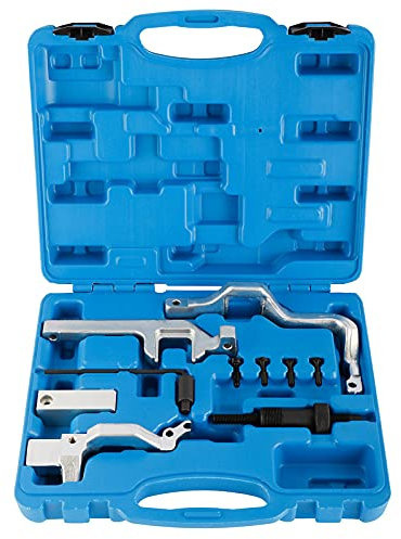 FreeTec 10 TLG Motor Einstellwerkzeug Steuerketten Werkzeug Arretierwerkzeug Nockenwellen für BMW Mini Cooper N12 N14 Citroen Peugeot 1.4 1.6 16V