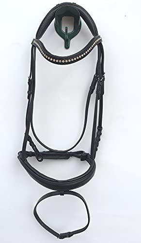 gs- Sports Snaffle Bridle with Bit Cut-Out (Pony)