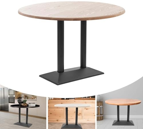 72Cm Doppel Tisch Gestell Untergestell Tischfuß Beine Tischuntergestell Legs Tischfu Metall Kufen TischfüßE Industrie Design Aus Stahl FüR Bistro Modell SchrankfüSse Individuelle DIY MöBel Schwarz